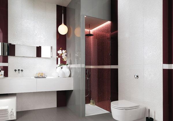 Desain Kamar Mandi Modern dengan Shower