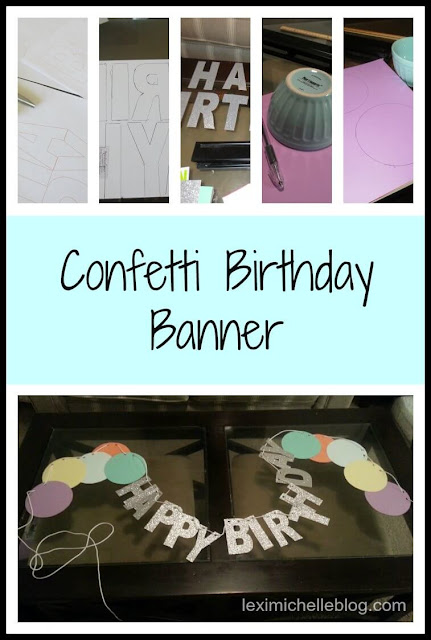 Confetti Birthday Banner