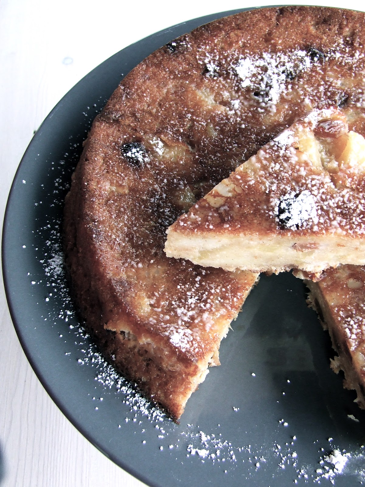 Torta Di Pane Grattugiato E Mele
