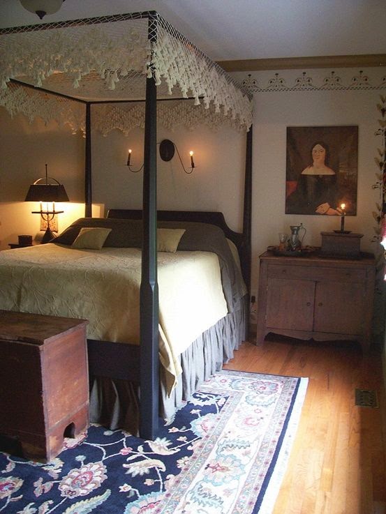 Eye For Design Decorating Colonial Primitive Bedrooms