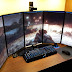 Vertical Monitor Gaming Room Setup Ideas