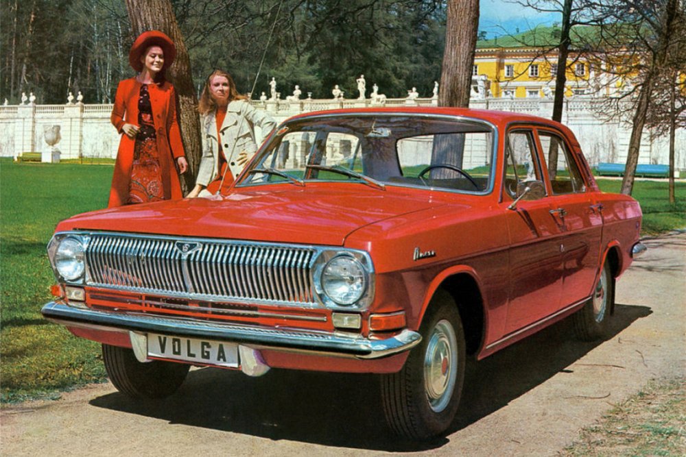 Vintage advertising posters of Soviet cars from the past  1970s 1980s - 27
