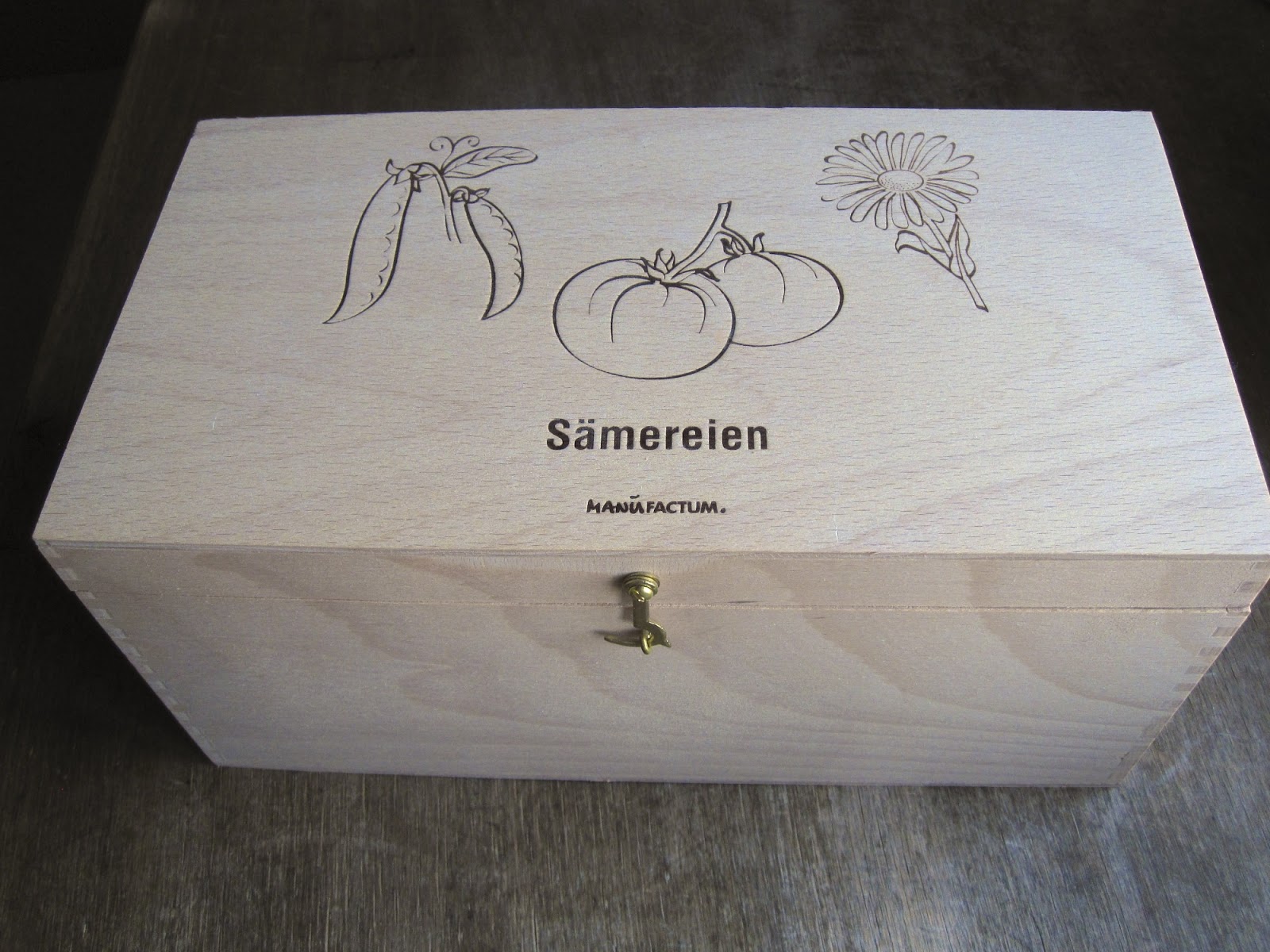 Oele Garten: Saatgut aufbewahren