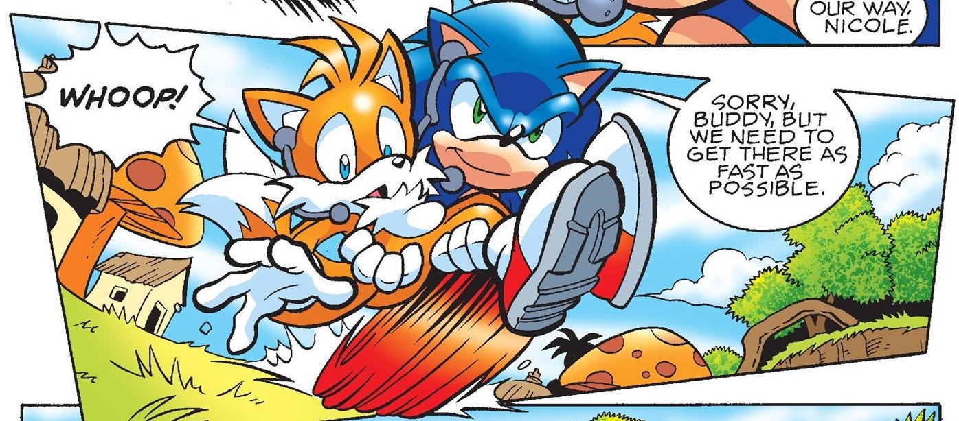 Hedgehogs Can't Swim: Sonic the Hedgehog: Issue 181