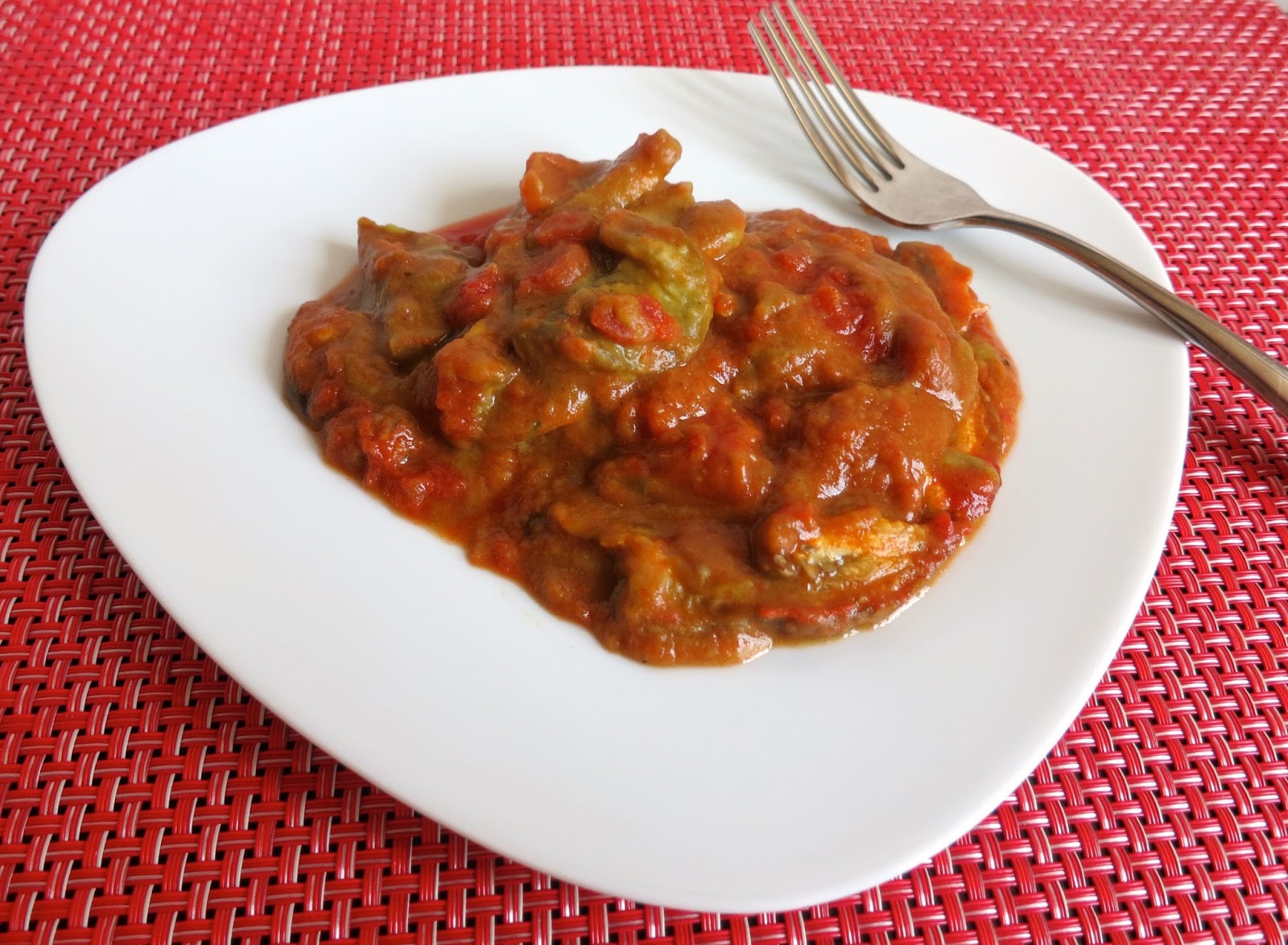 The Veracious Vegan Eggplant Mushroom Casserole with White Bean Sauce