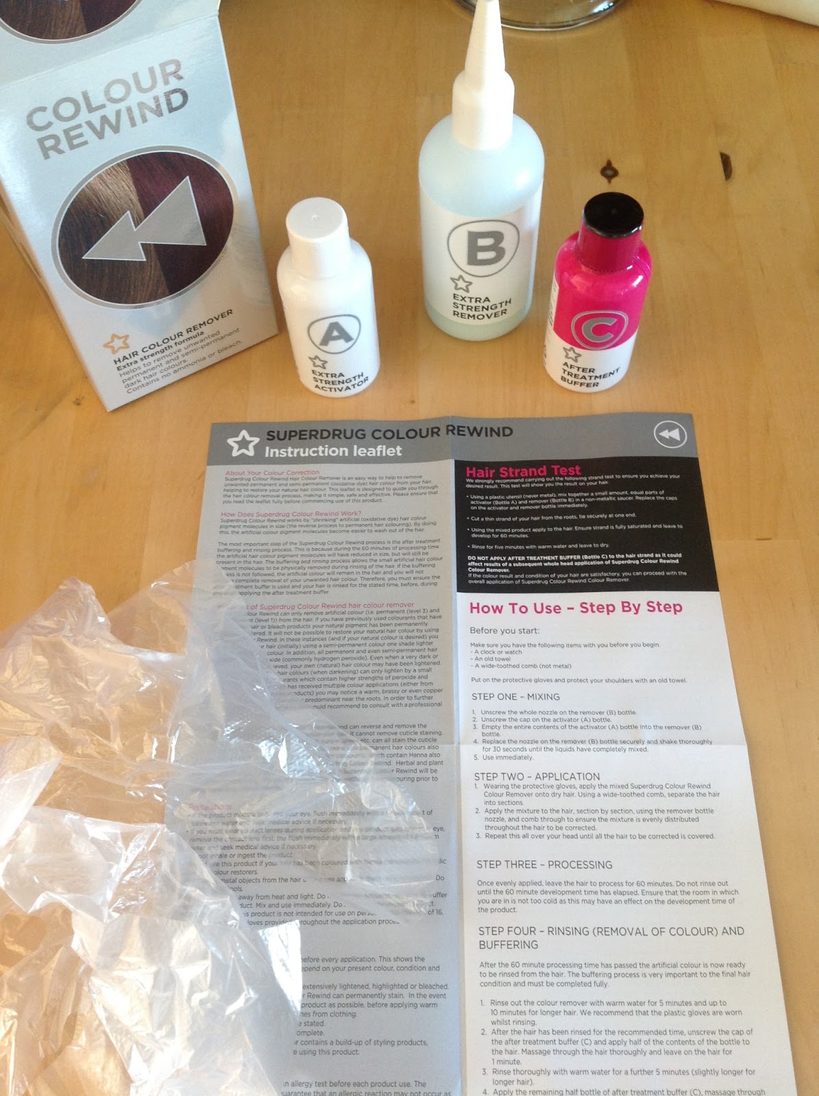 Superdrug Colour Rewind Hair Dye Remover Review Part One