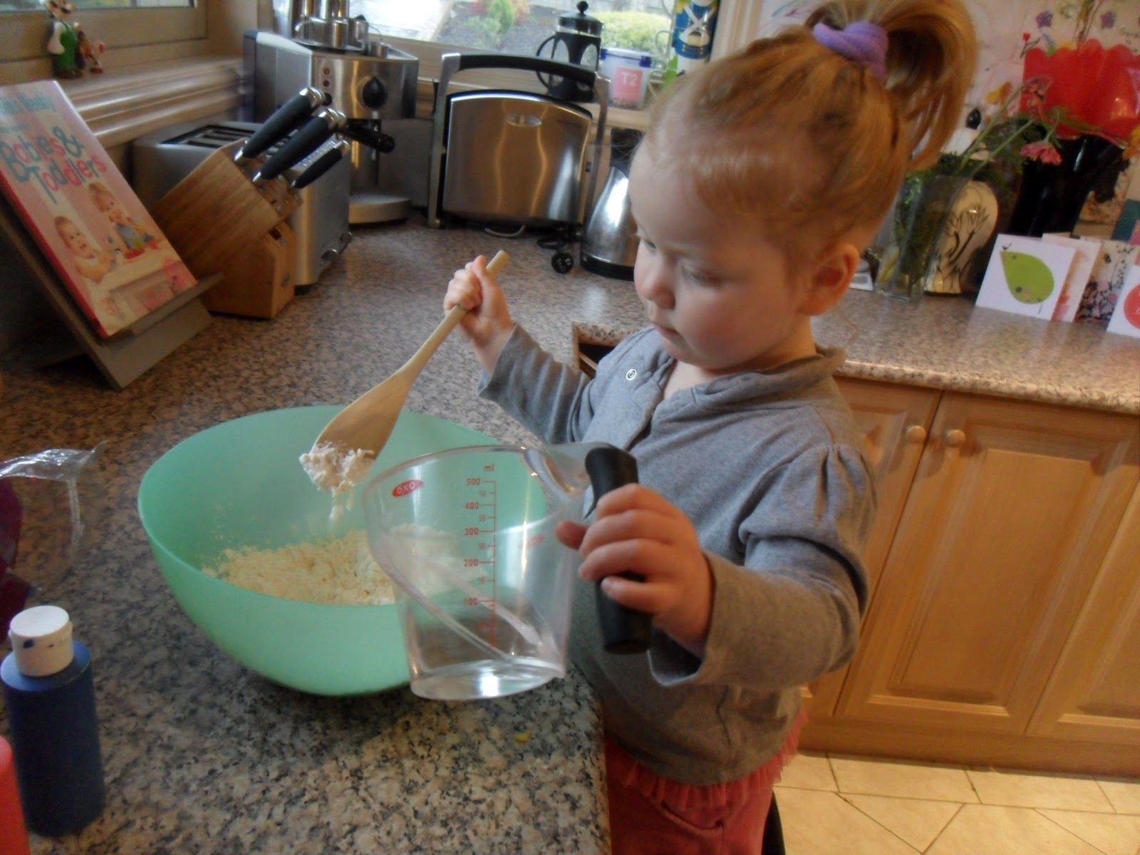 Learn with Play at Home Gooey Flour Fun!