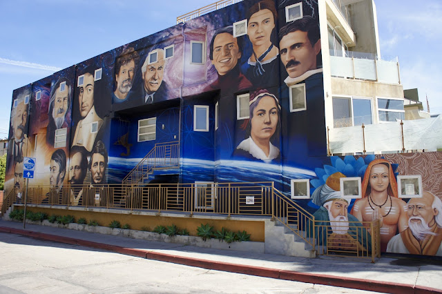 “Luminaries of Pantheism” - Shot by Omar Cherif in Venice Beach, California Art by Levi Ponce. Design by Peter Moriarty. Conception by Perry Rod.