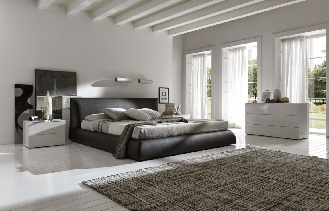 Desain Rumah Tebaru 16 Desain Kamar Tidur Modern Warna Putih Dan