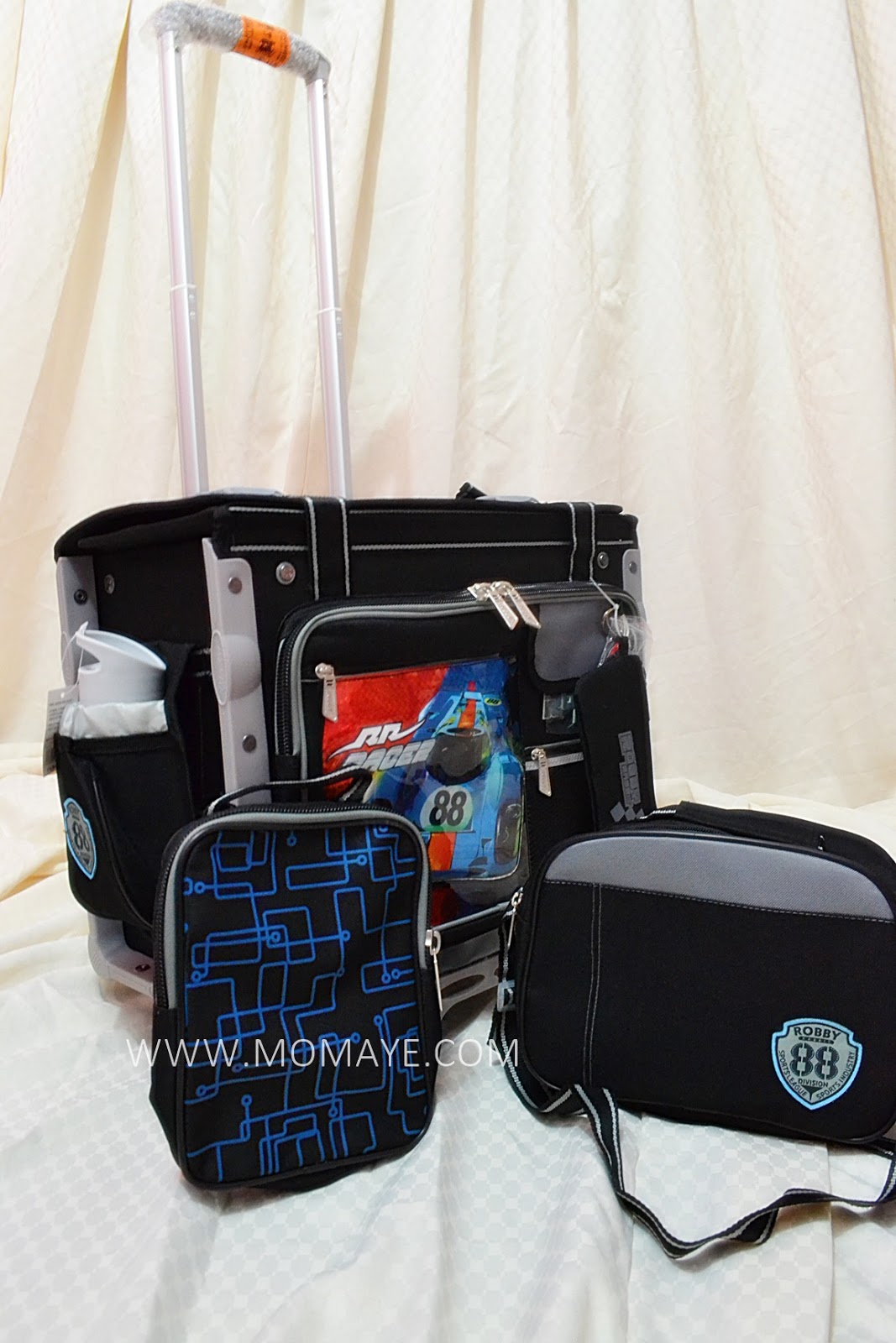 Matthew's Robby Rabbit Trolley Bag