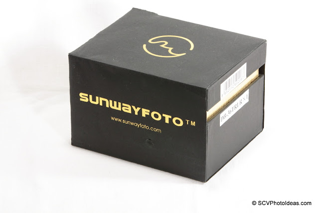 Sunwayfoto DB-36TRLR Traveler Ball Head box
