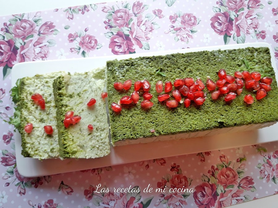 Mousse de merluza y coco