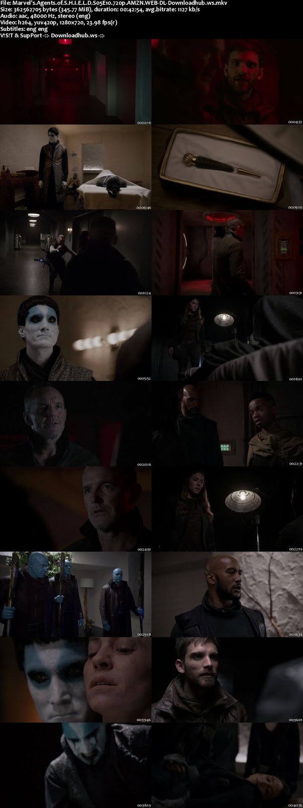Marvels Agents of S.H.I.E.L.D S05E10 340MB Web-DL 720p x264 ESubs