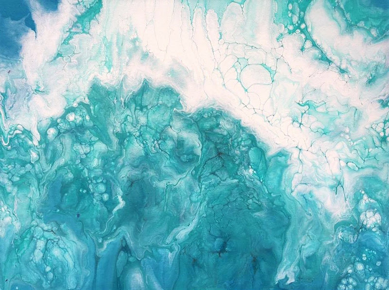 Abstract Fluid Art by Seraph-Eden Carr from Canada.