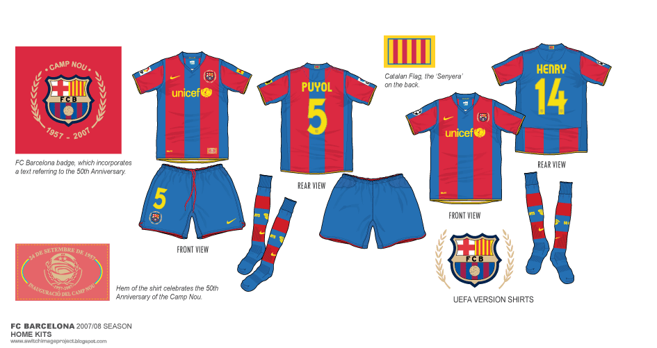 barcelona kit 2007