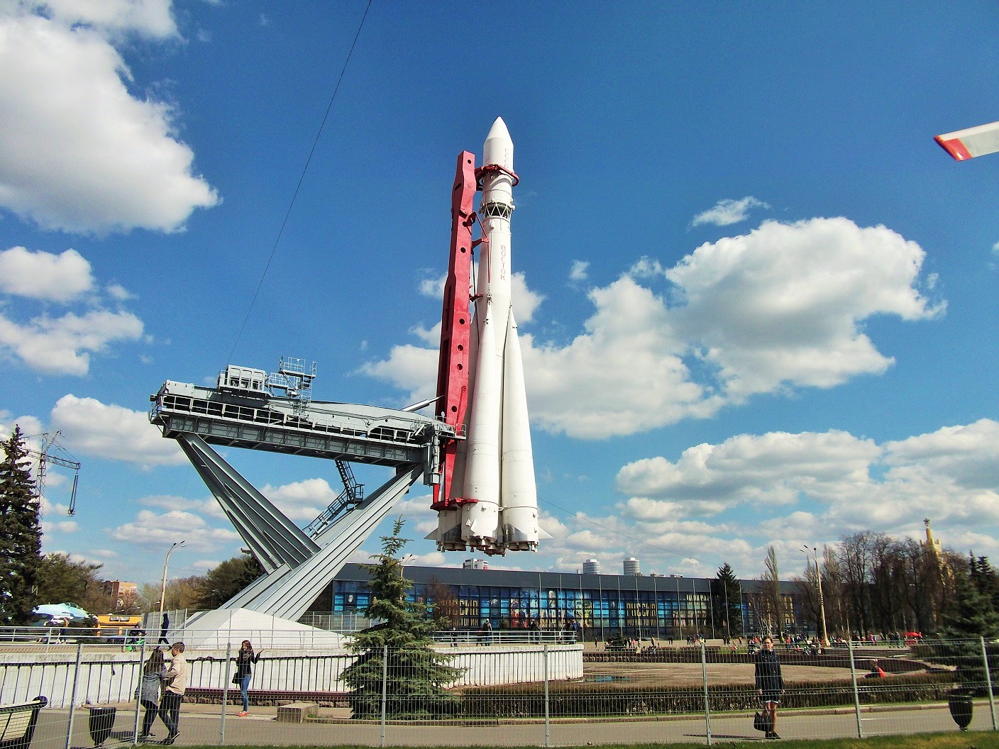 Spotted...cars in Moscow Vostok 8K72K Rocket