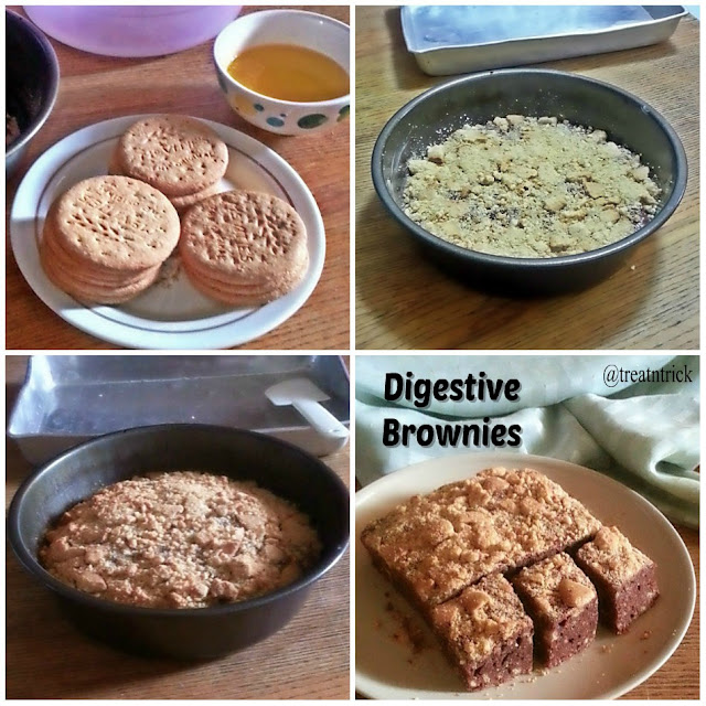 Digestive Brownies Recipe  @ treatntrick.blogspot.com