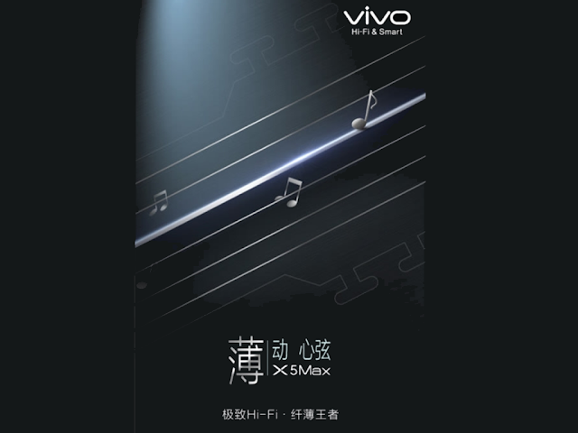 Vivo X5 Max, World's Thinnest Phone, Set To Be Launched in December