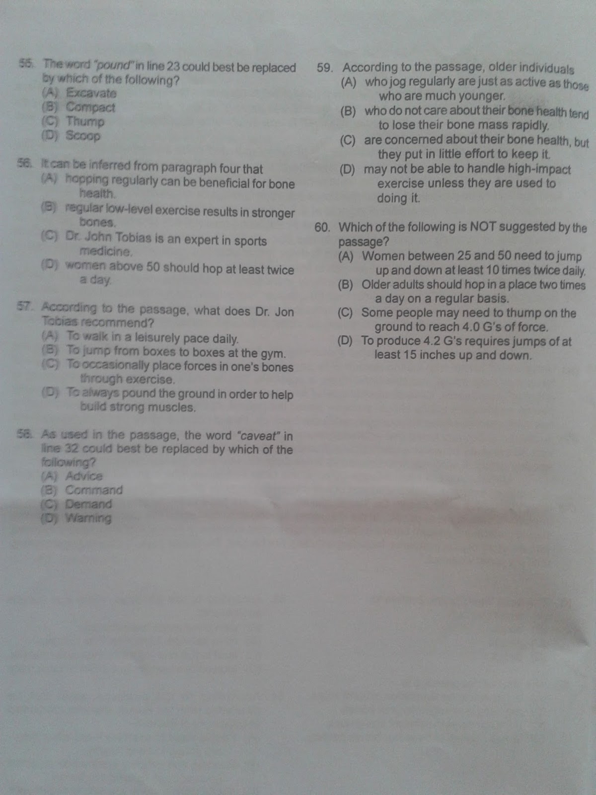 Contoh Soal Tes Bahasa Inggris SIMAK UI Pascasarjana (S2