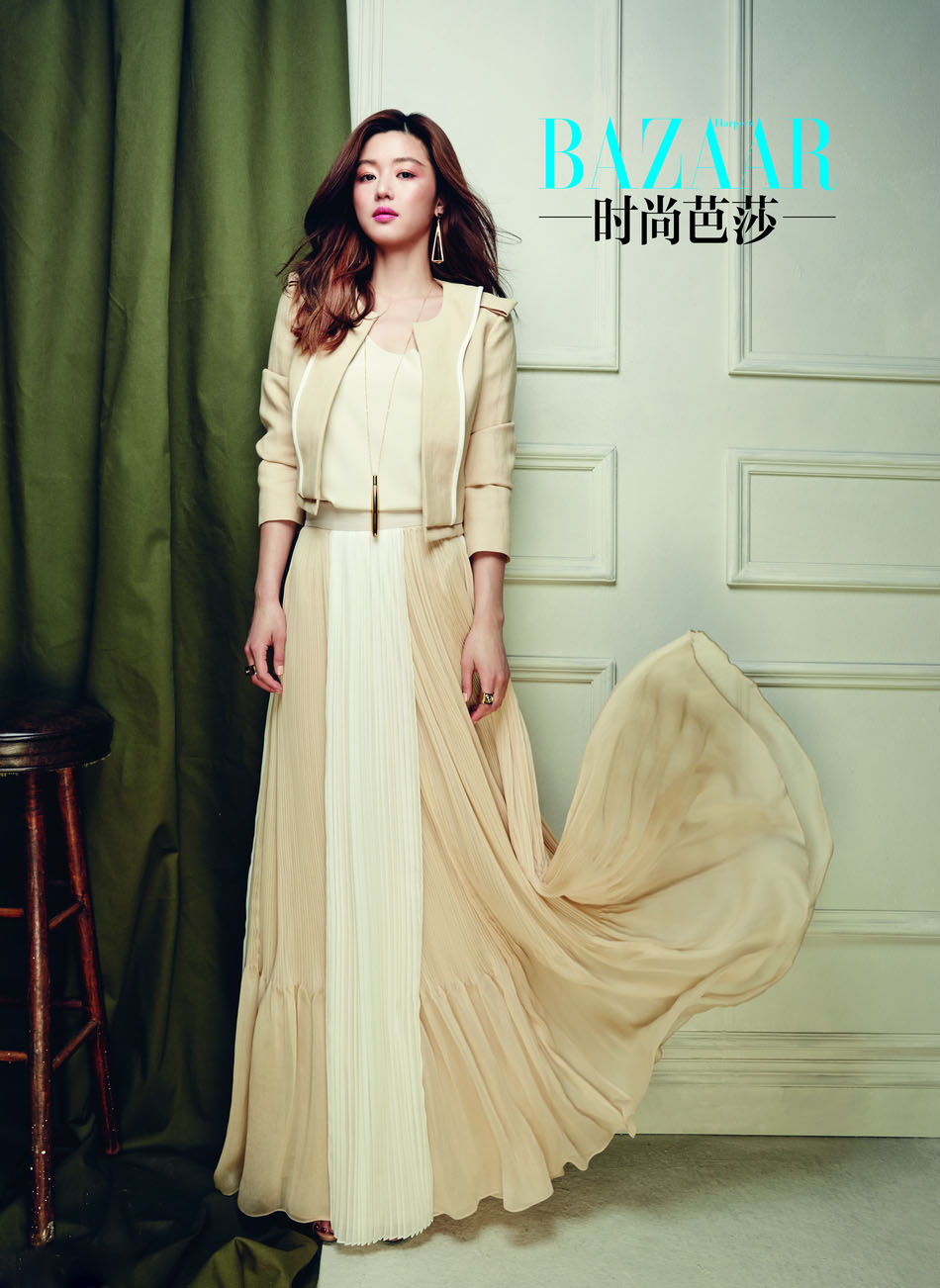 Jeon Ji Hyun Harper's Bazaar China May 2014
