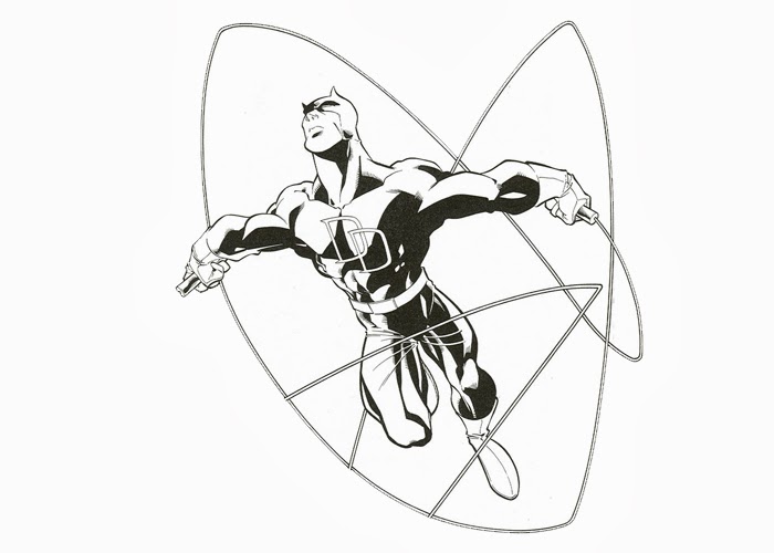 daredevil coloring pages for kids - photo #22
