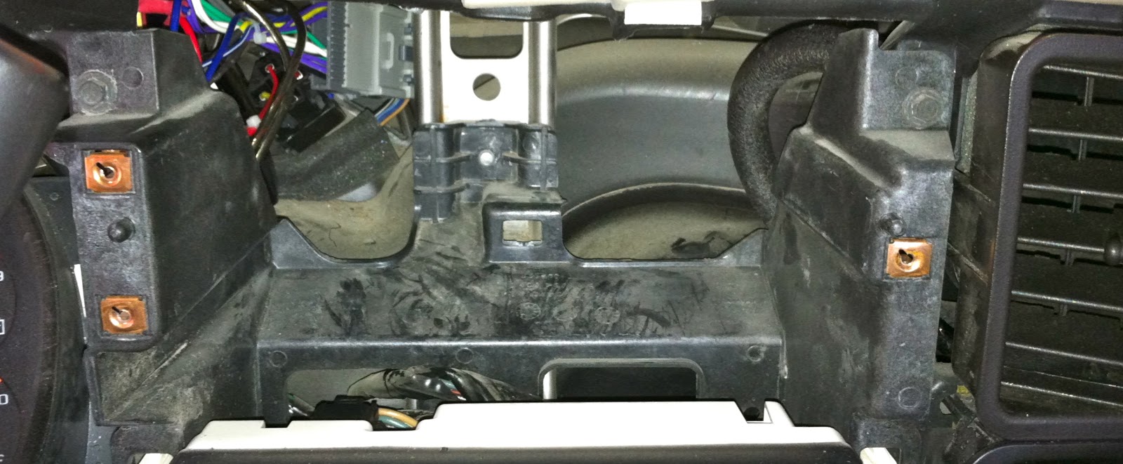 2002 Silverado Double Din Conversion Kit