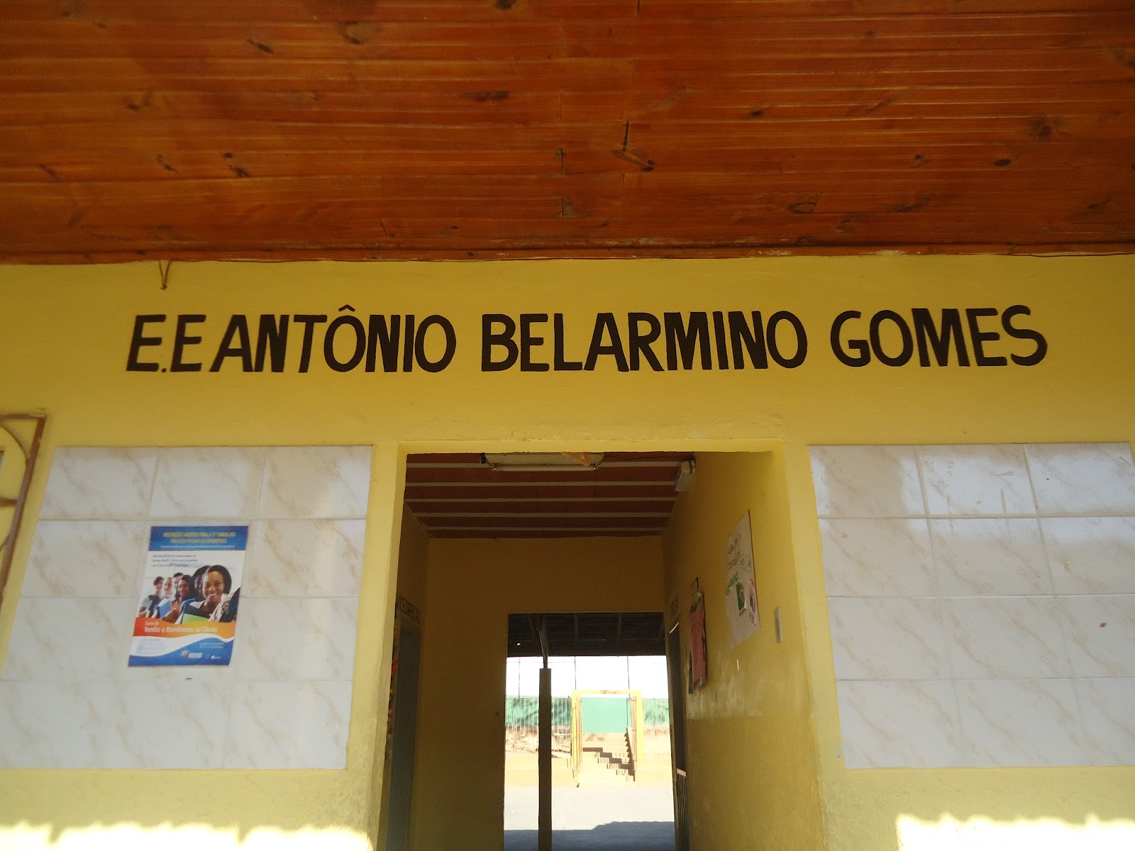 Escola Estadual Antônio Belarmino Gomes: Nossa escola e seus pontos ...