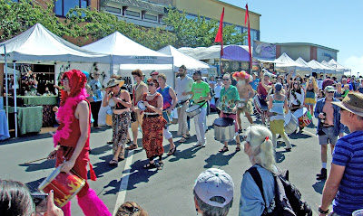 the All Species Parade, Arcata, CA - Arcata, California - Dancers, Drummers, Music, Art, Celebration and Parades - Photographs by gvan42 Greg Vanderlaan