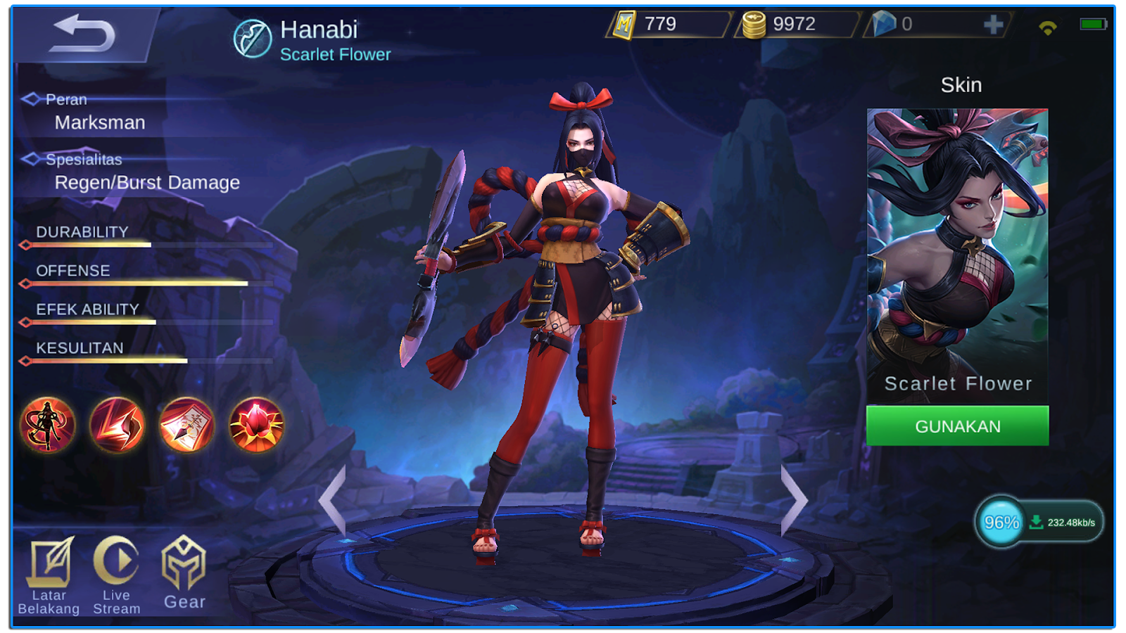 Mobile Legends Hd Wallpaper Hanabi