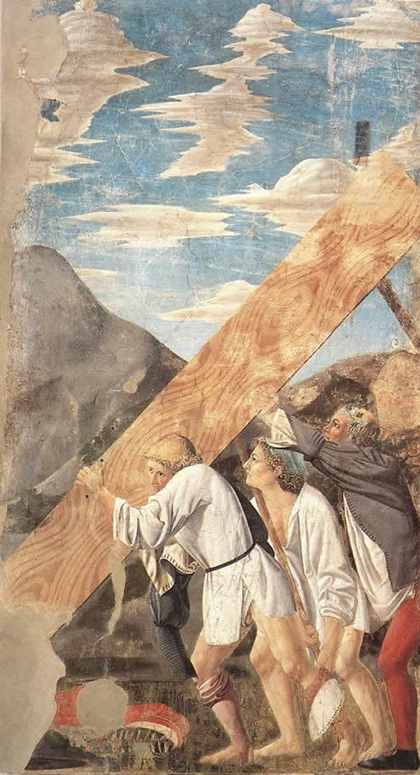 Arte di Paola LA LEGGENDA DELLA VERA CROCE di Piero della Fracencesca