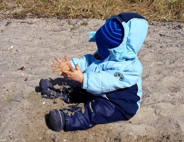 Unser Osterspaziergang in Heikendorf Möltenort Spaziergang Kieler Förde Strand Meer