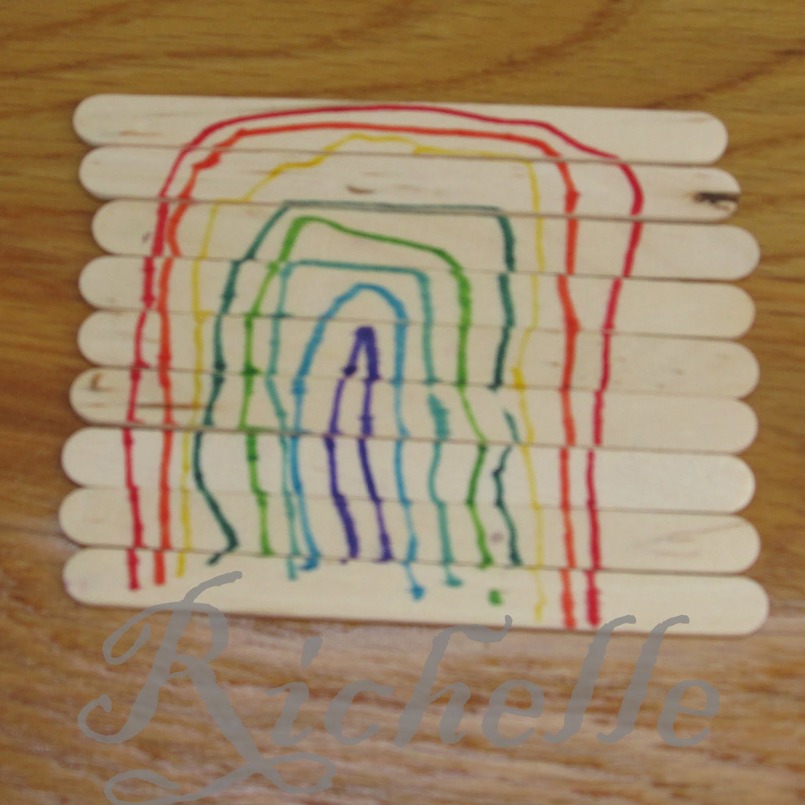 Richelle's Creative Corner Popsicle Stick Puzzles