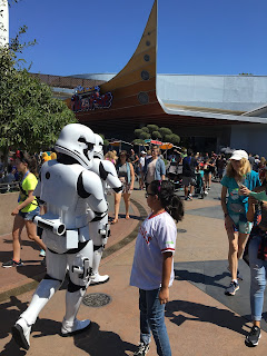 Stormtroopers Tomorrowland Disneyland