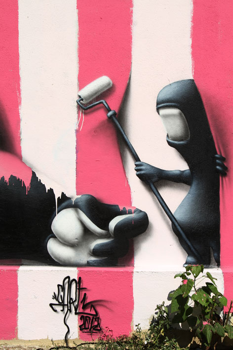 Urban Art Wallpaper 3d Graffiti Art In The Wall