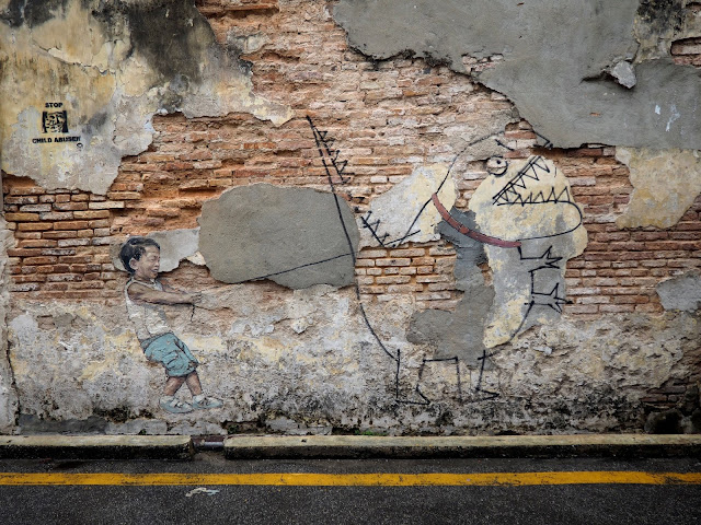 Street art in Georgetown, Penang, Malaysia