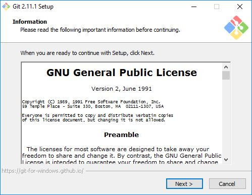 Informasi tentang Git