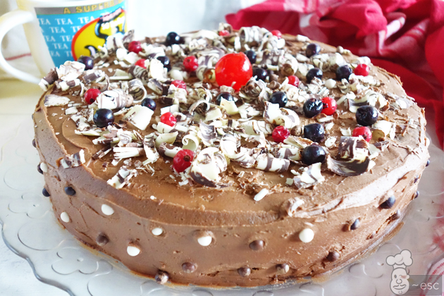 la tarta de chocolate y café más rica del mundo