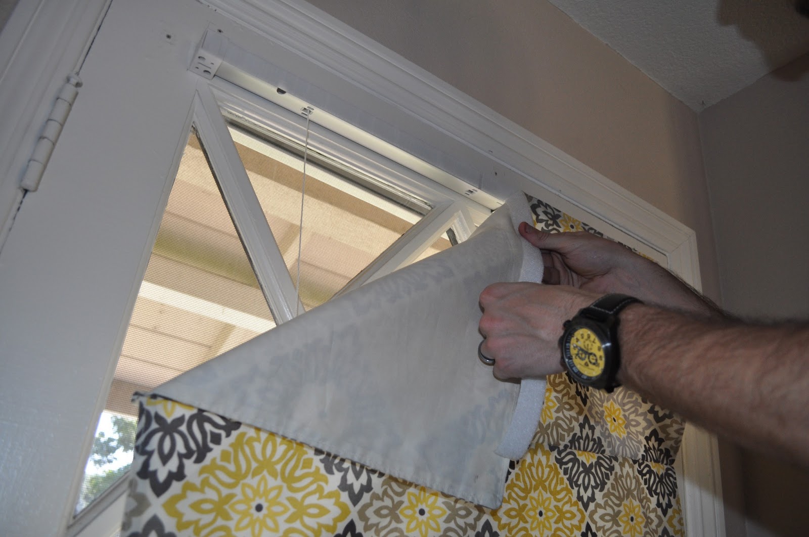 Krafty Kamzels DIY Roman Shades