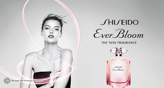  Testmuster des neuen Dufts „Ever Bloom“ von Shiseido