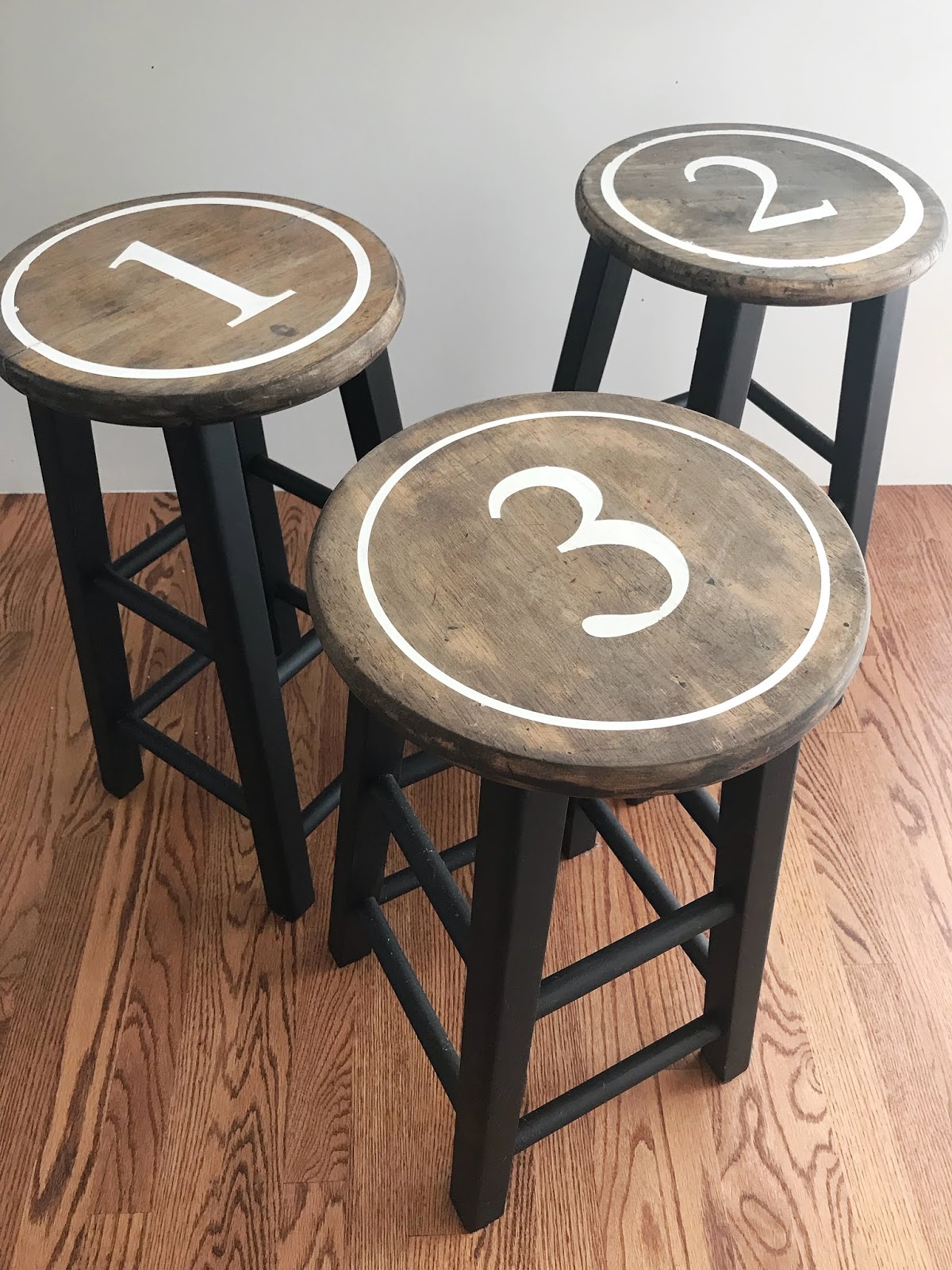DIY Farmhouse Style Bar Stools R&R at home