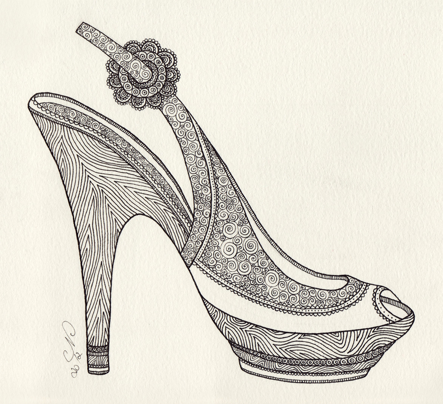 illustration and animation: Shoe illustrations by Mariya Paskovsky