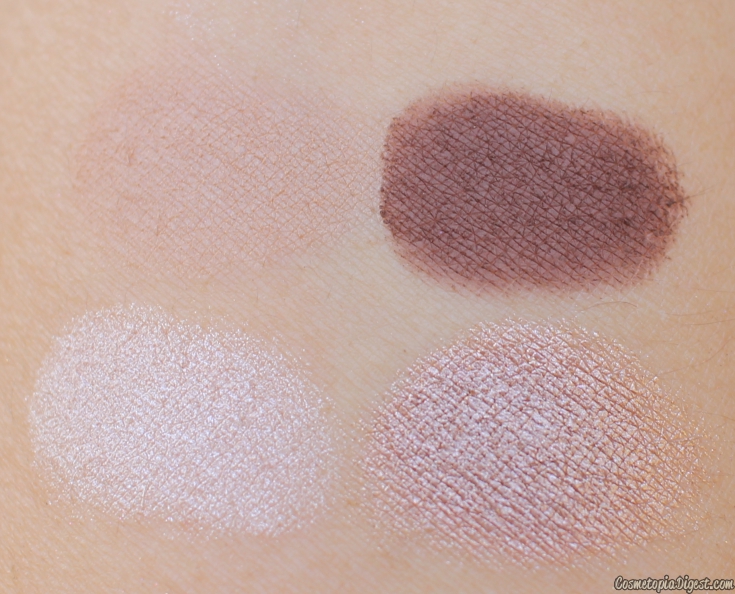 Fleur de Force Eyeshadow Quad in Cosmic Bronze Review, Swatches