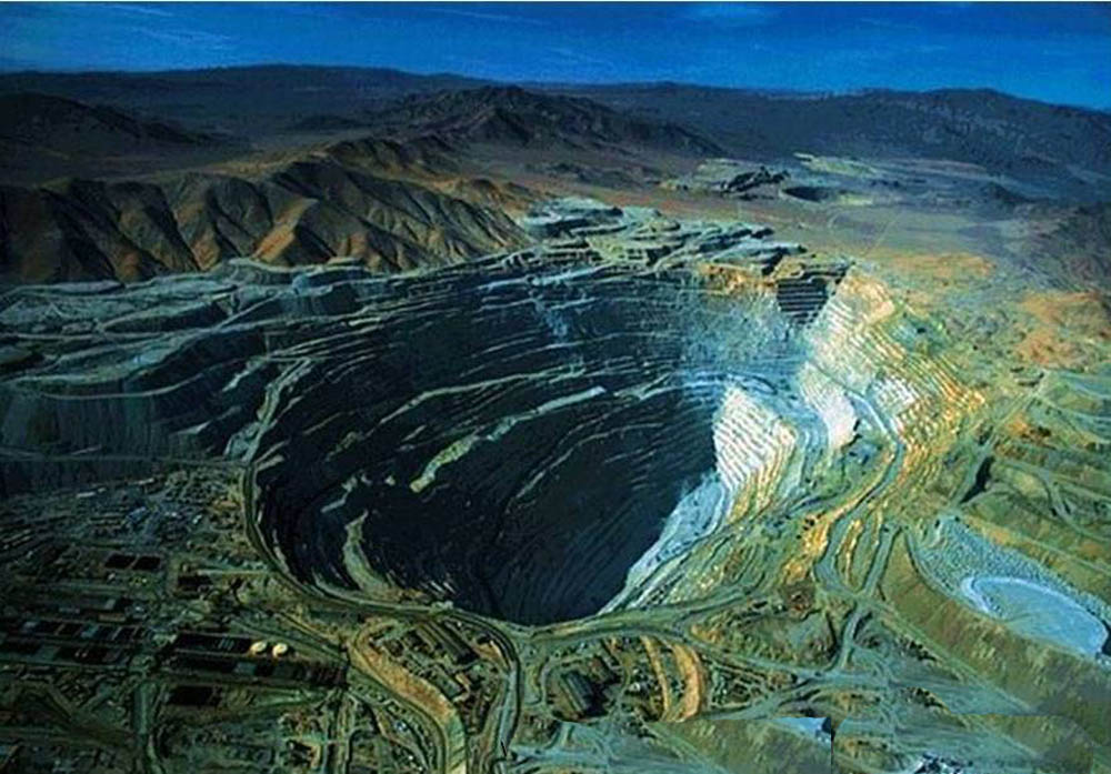 Chuquicamata, mina de cobre no Chile