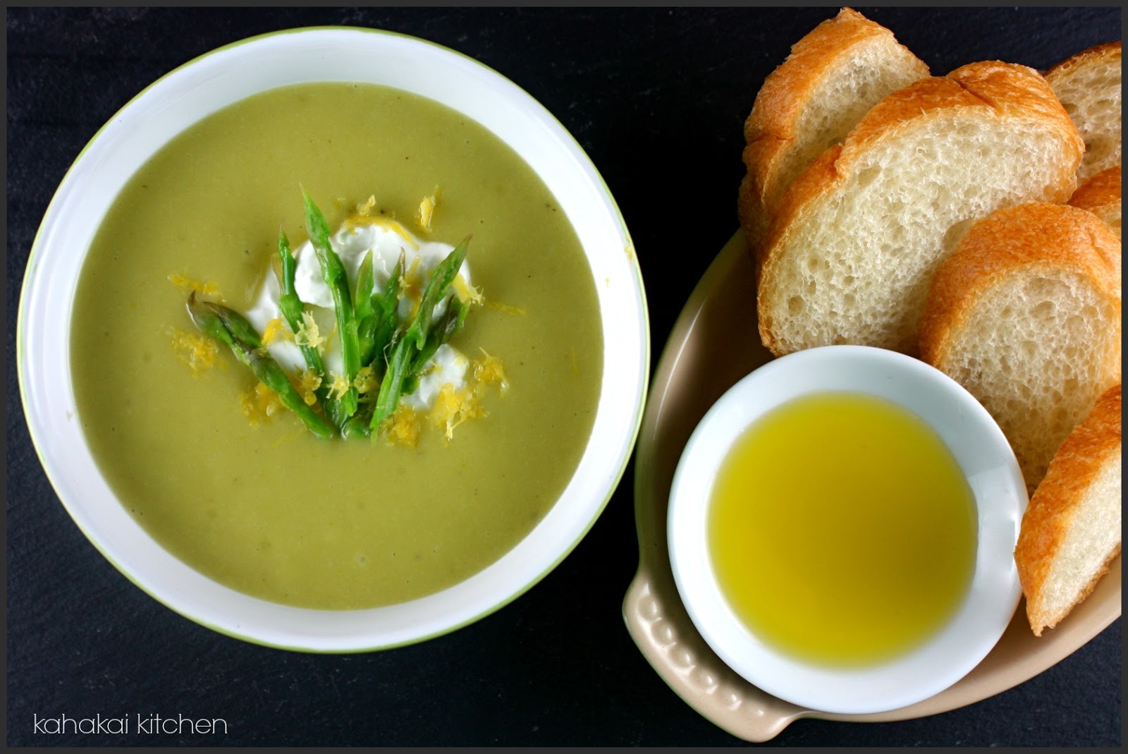 Kahakai Kitchen Asparagus Vichyssoise Enjoyed Cold (or Warm) for