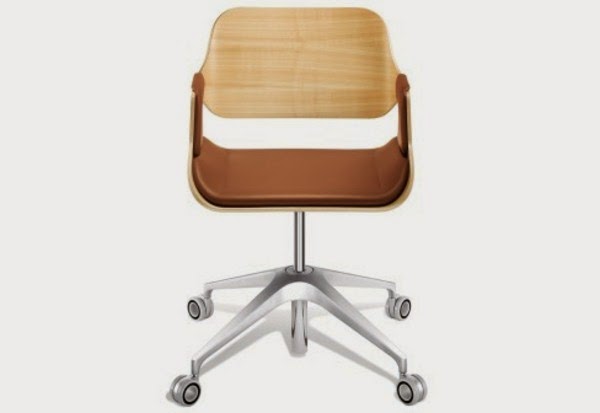 Swivel chair with a modern design for the office