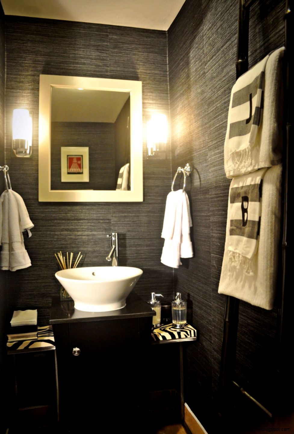 Powder Room Decorating Ideas  Home Decorating Tips