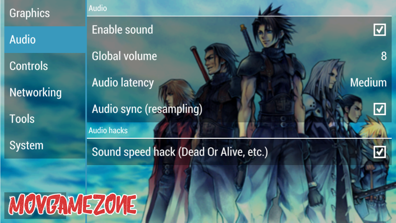Best ppsspp settings for crisis core