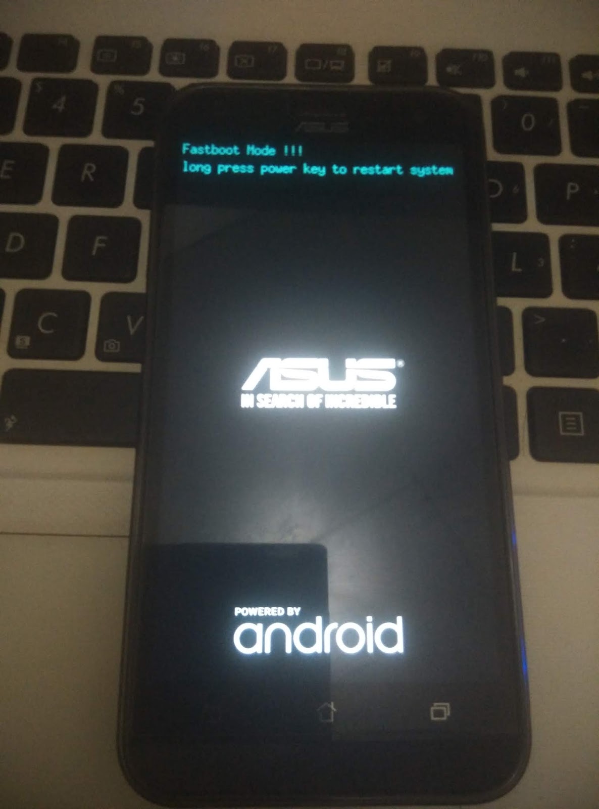 Cara Flash Asus Z00RD Raw via Fastboot 100 Done AdaniChellSoftware