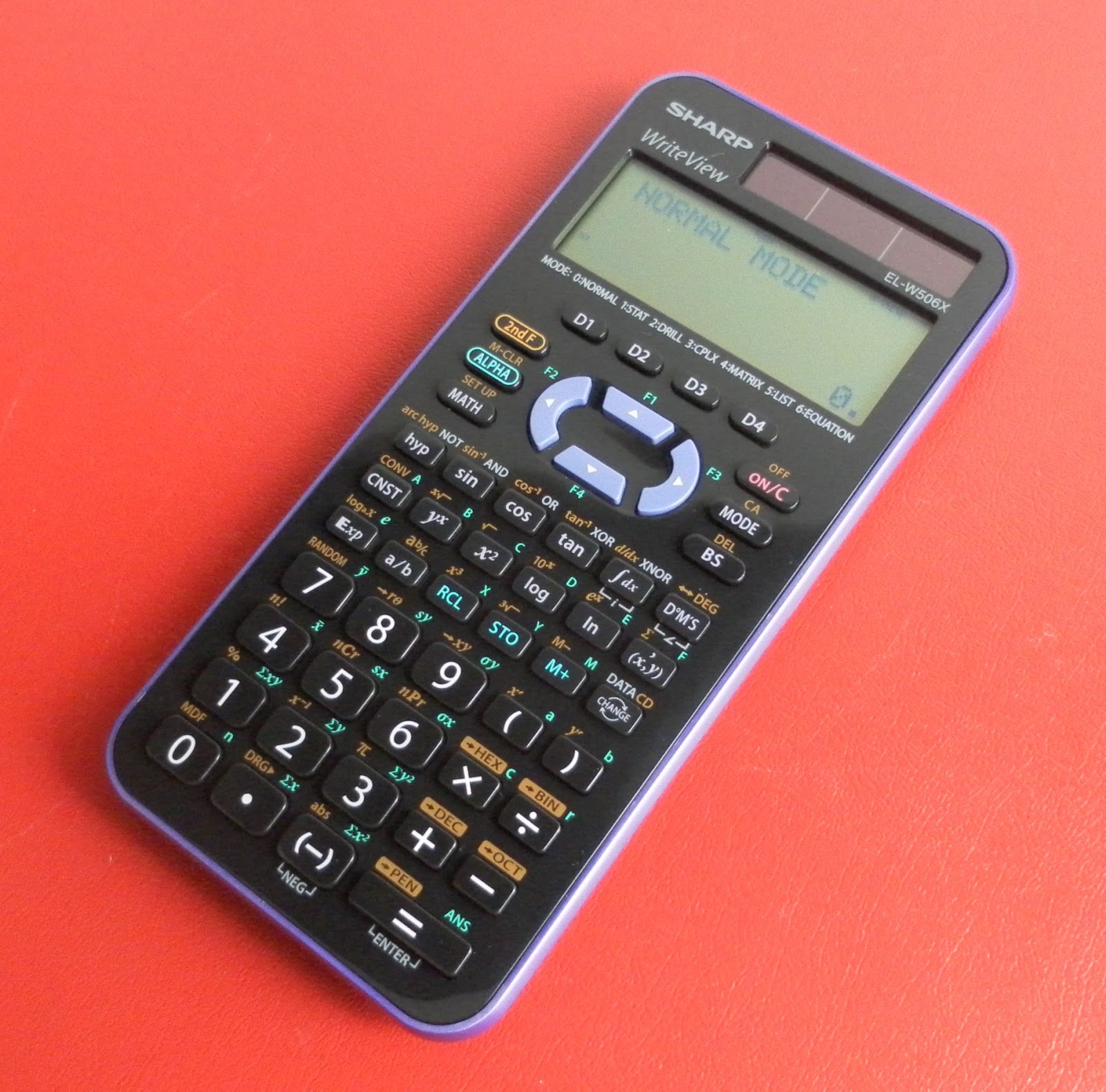 Sharp EL-W506X scientific calculator