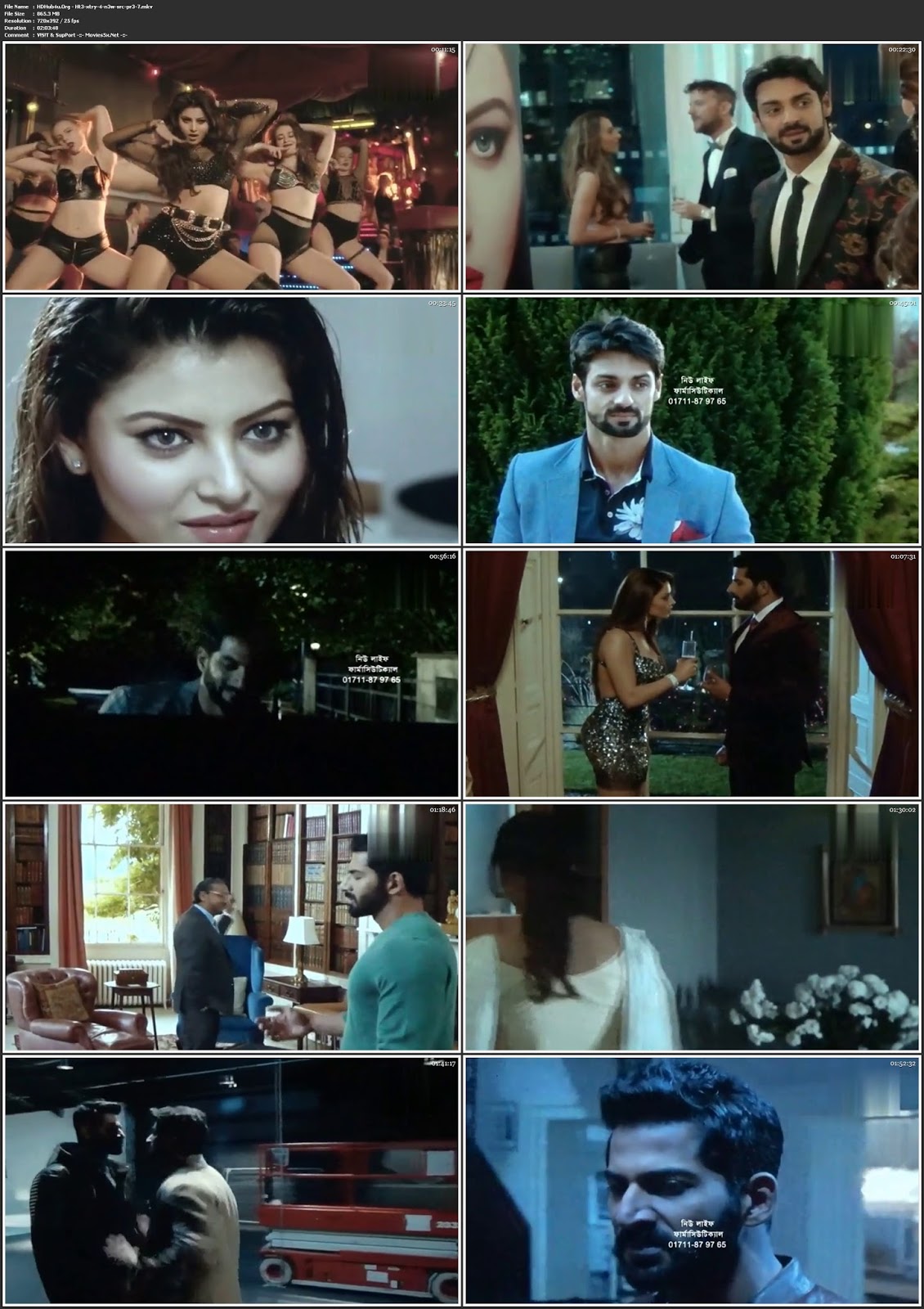 Hate Story 4 (2018) Hindi Movie NEW Source Pre x264 850MB Download